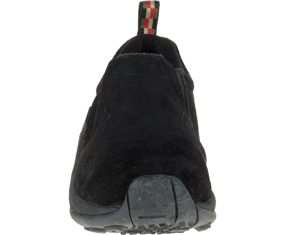 Merrell Slip Ons Black - Jungle Moc Waterproof - Mens 39XRHEKPN